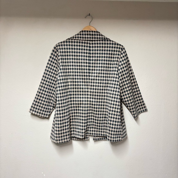 NYCC 1X Women's Stretch Houndstooth Blazer - Picture 3 of 8